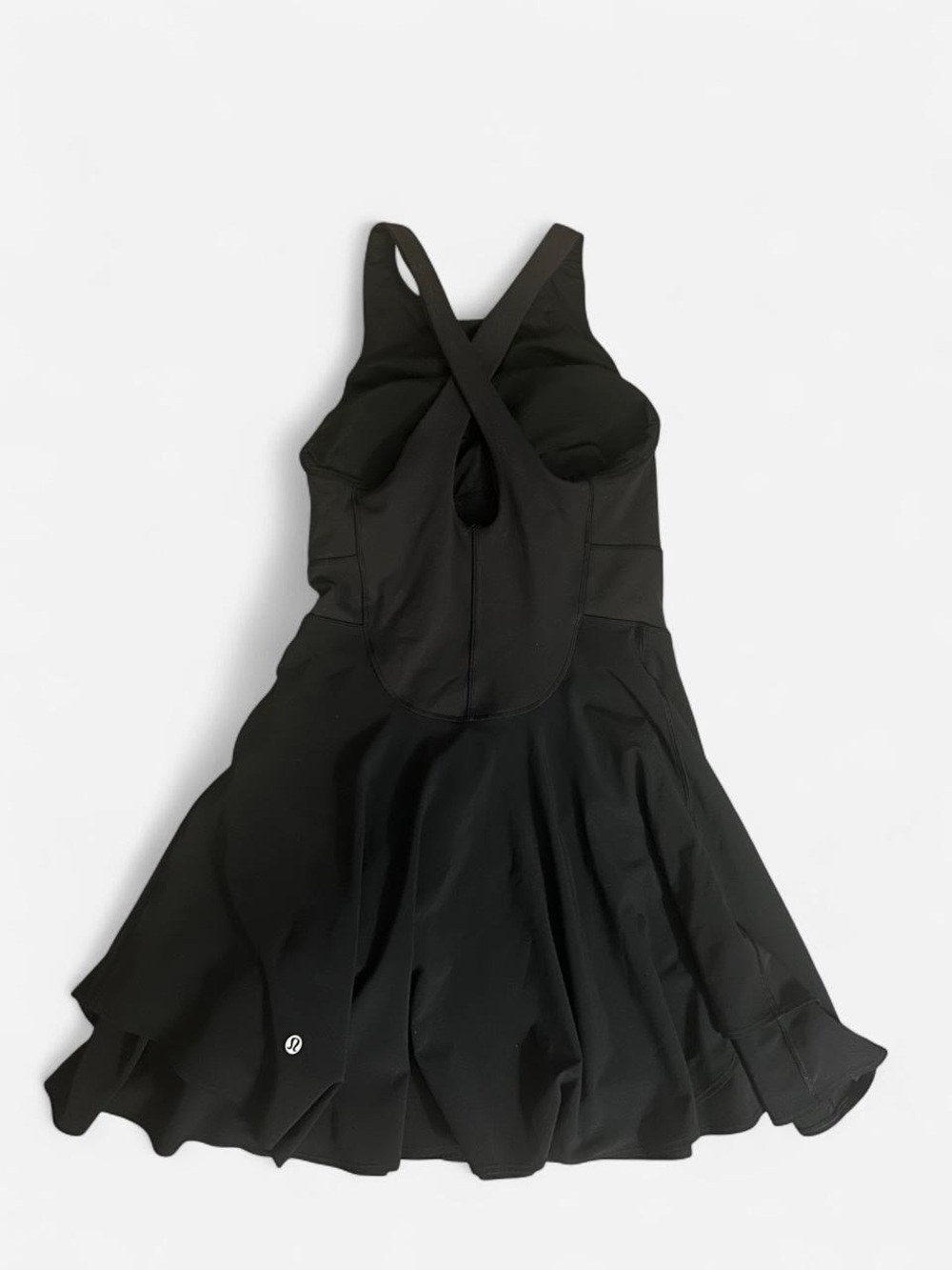 LULULEMON workout dress- built in shorts + bra